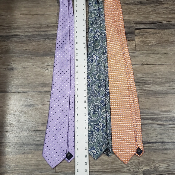 Jos A Bank Mens Neckties Paisley Classic Silk Tie Woven Neck Ties - Picture 8 of 11